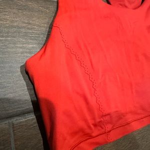 Lululemon sports bra. Red. Size 8
